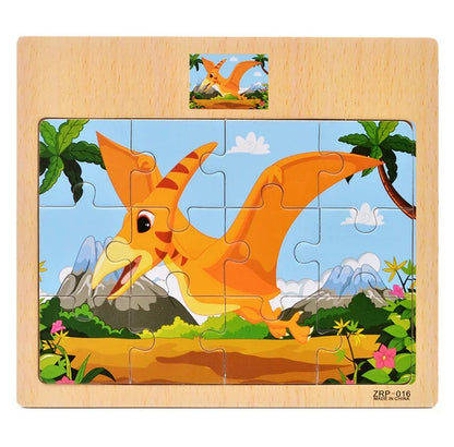 Wooden Jigsaw Puzzle - Nest & Play