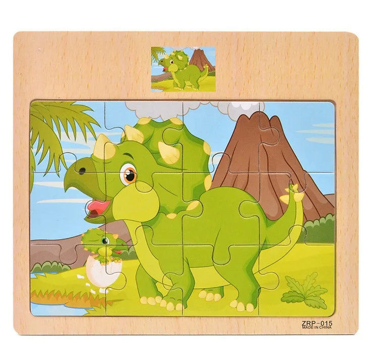 Wooden Jigsaw Puzzle - Nest & Play