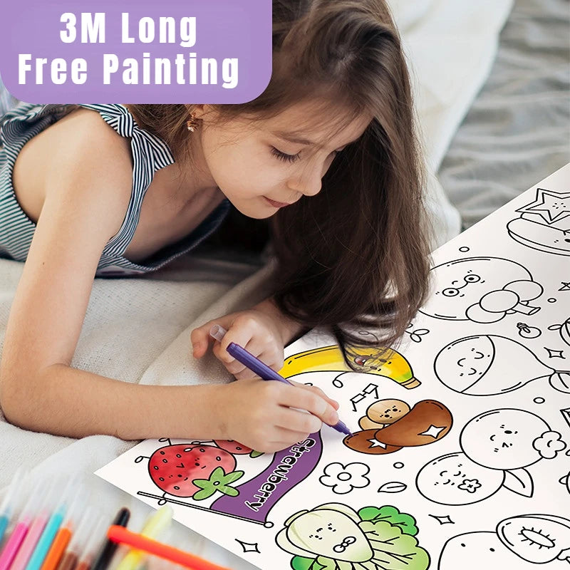 Children's Drawing Roll - Nest & Play