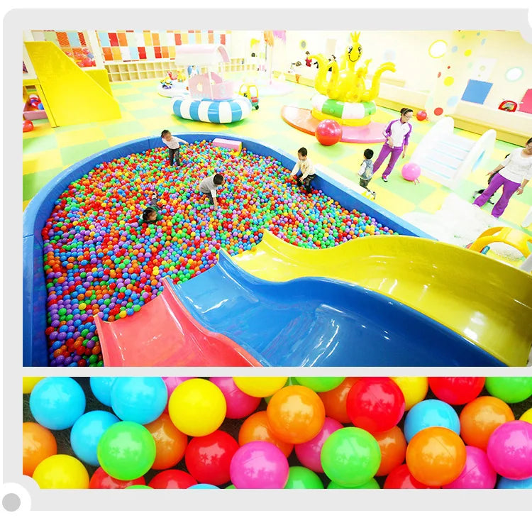 100 Plastic Balls - Nest & Play