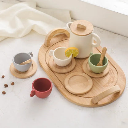 Wooden Afternoon Tea Set - Nest & Play