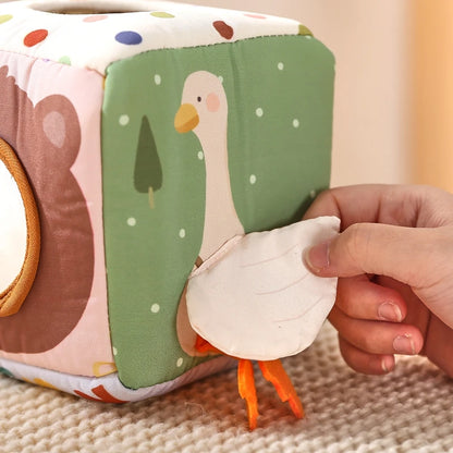 Tissue Box Toy - Nest & Play