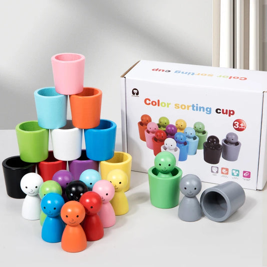 Color Sorting Cup - Nest & Play