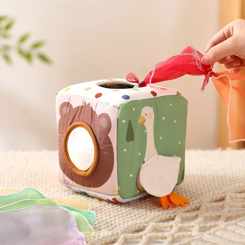 Tissue Box Toy - Nest & Play