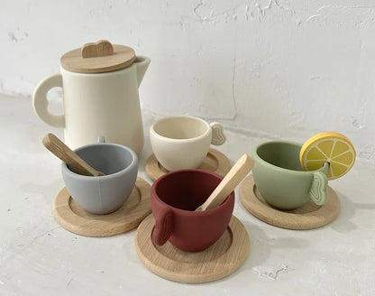 Wooden Afternoon Tea Set - Nest & Play