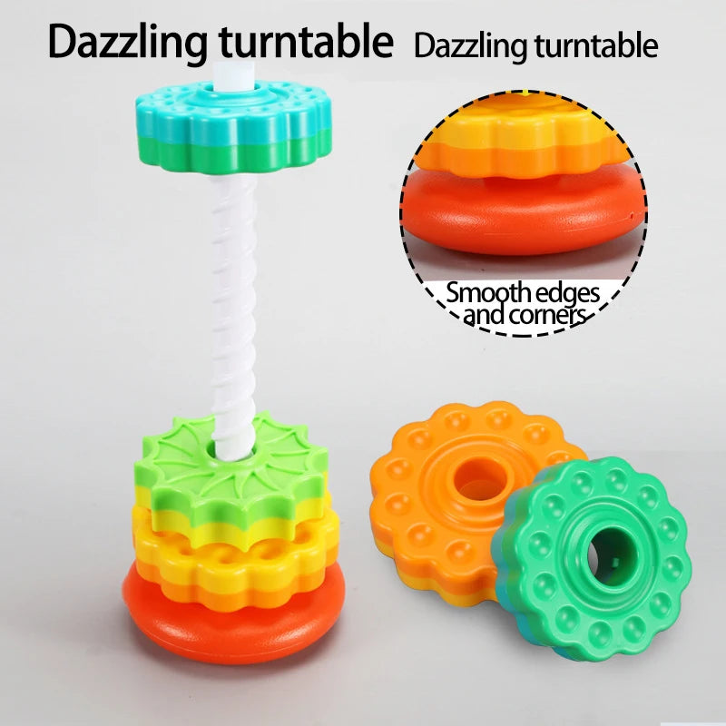 Rainbow Stacking Tower - Nest & Play