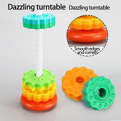 Rainbow Stacking Tower - Nest & Play