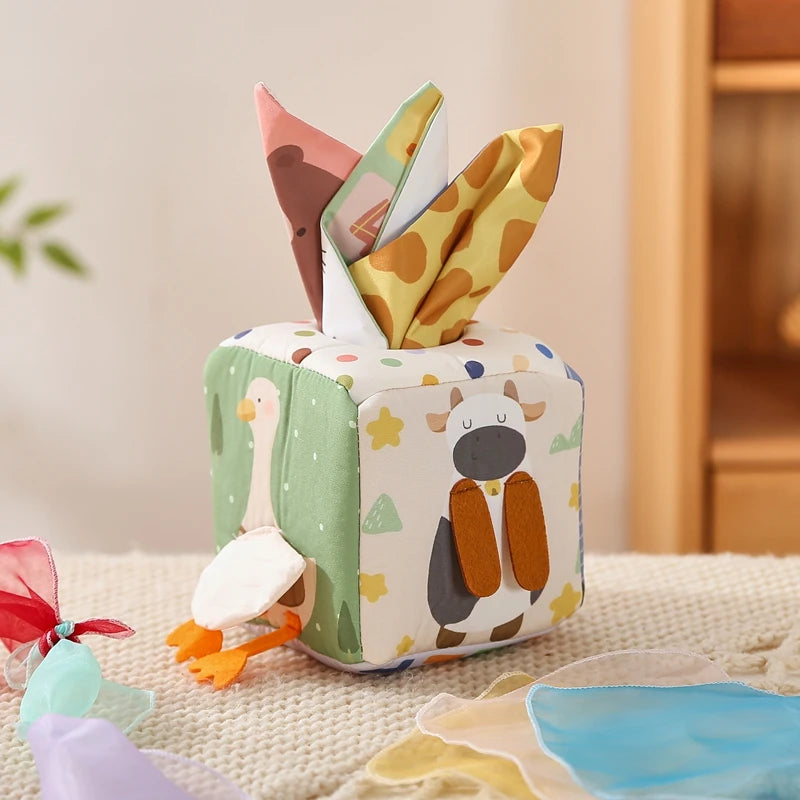 Tissue Box Toy - Nest & Play