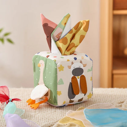 Tissue Box Toy - Nest & Play